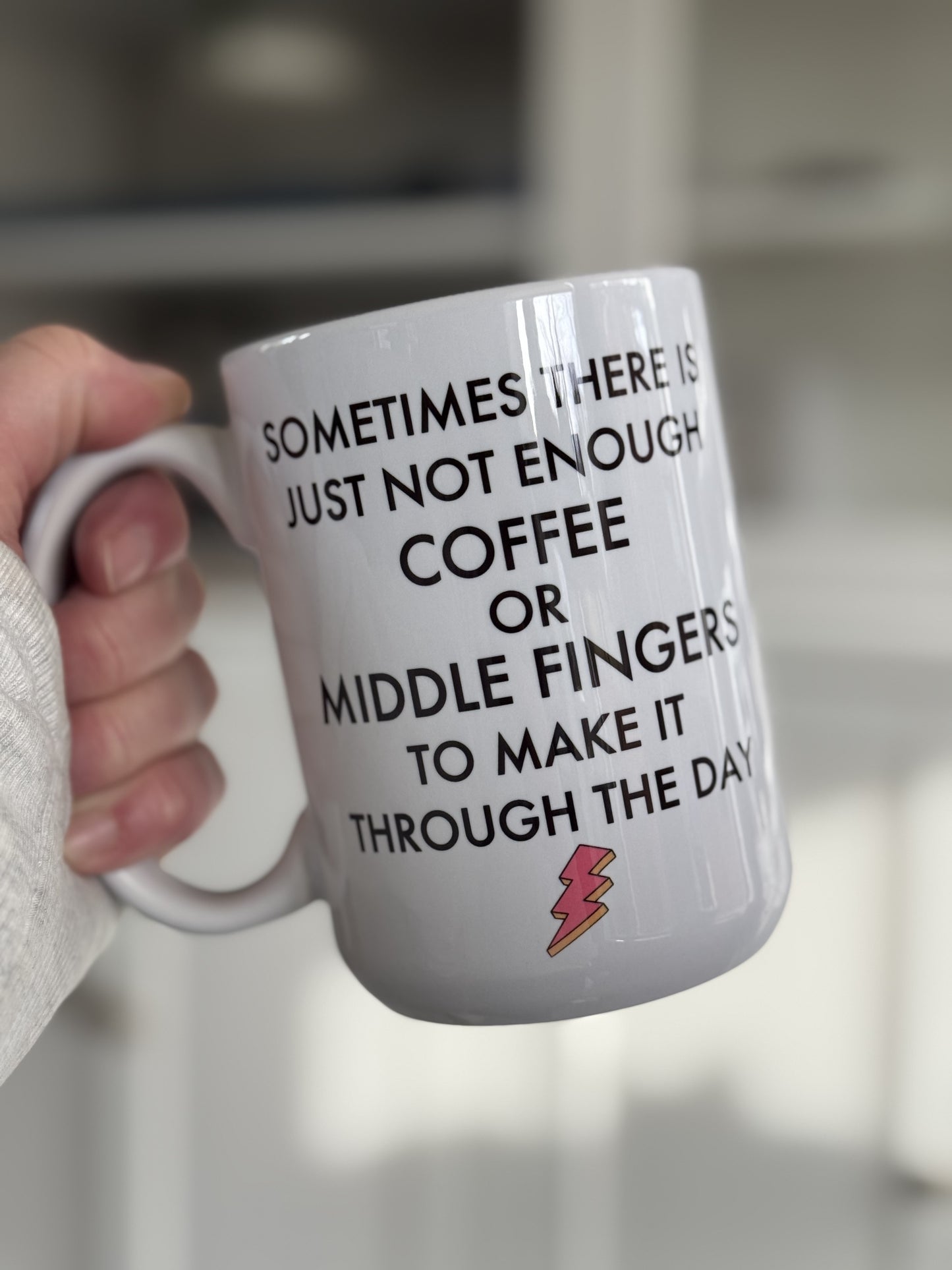 Coffee & Middle Fingers Mug