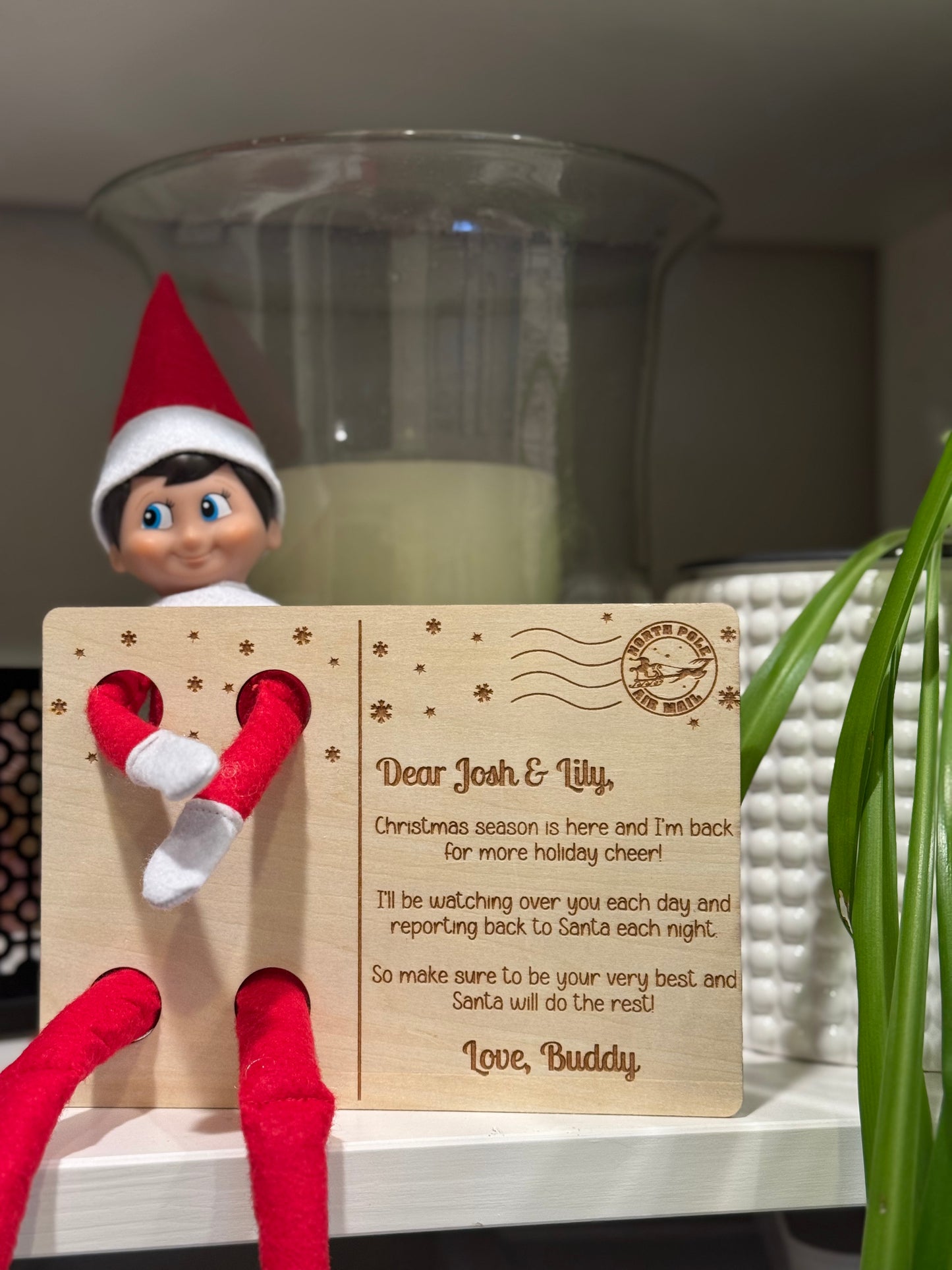 Elf Postcard - no personalization