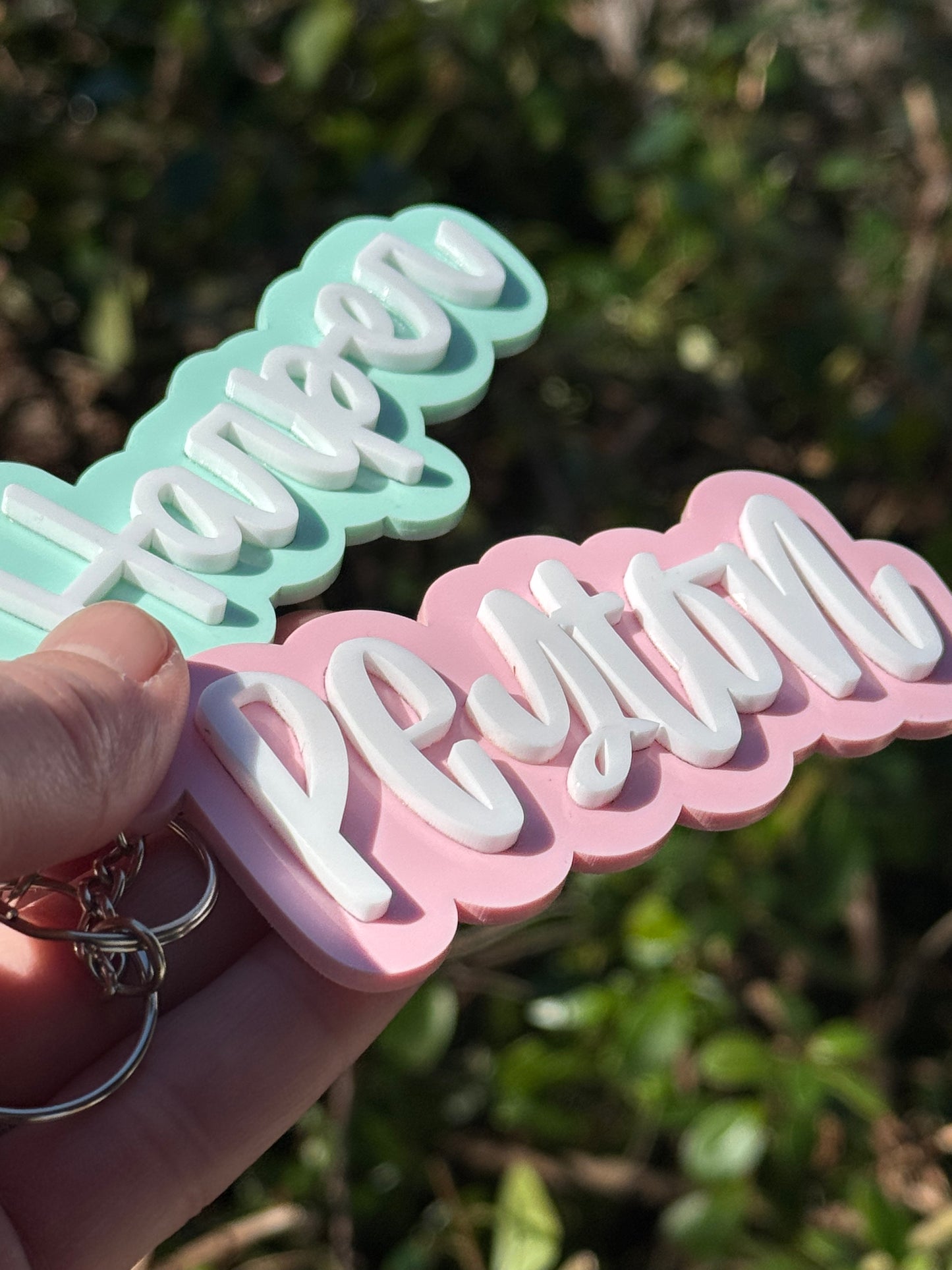 Personalized Acrylic Keychain