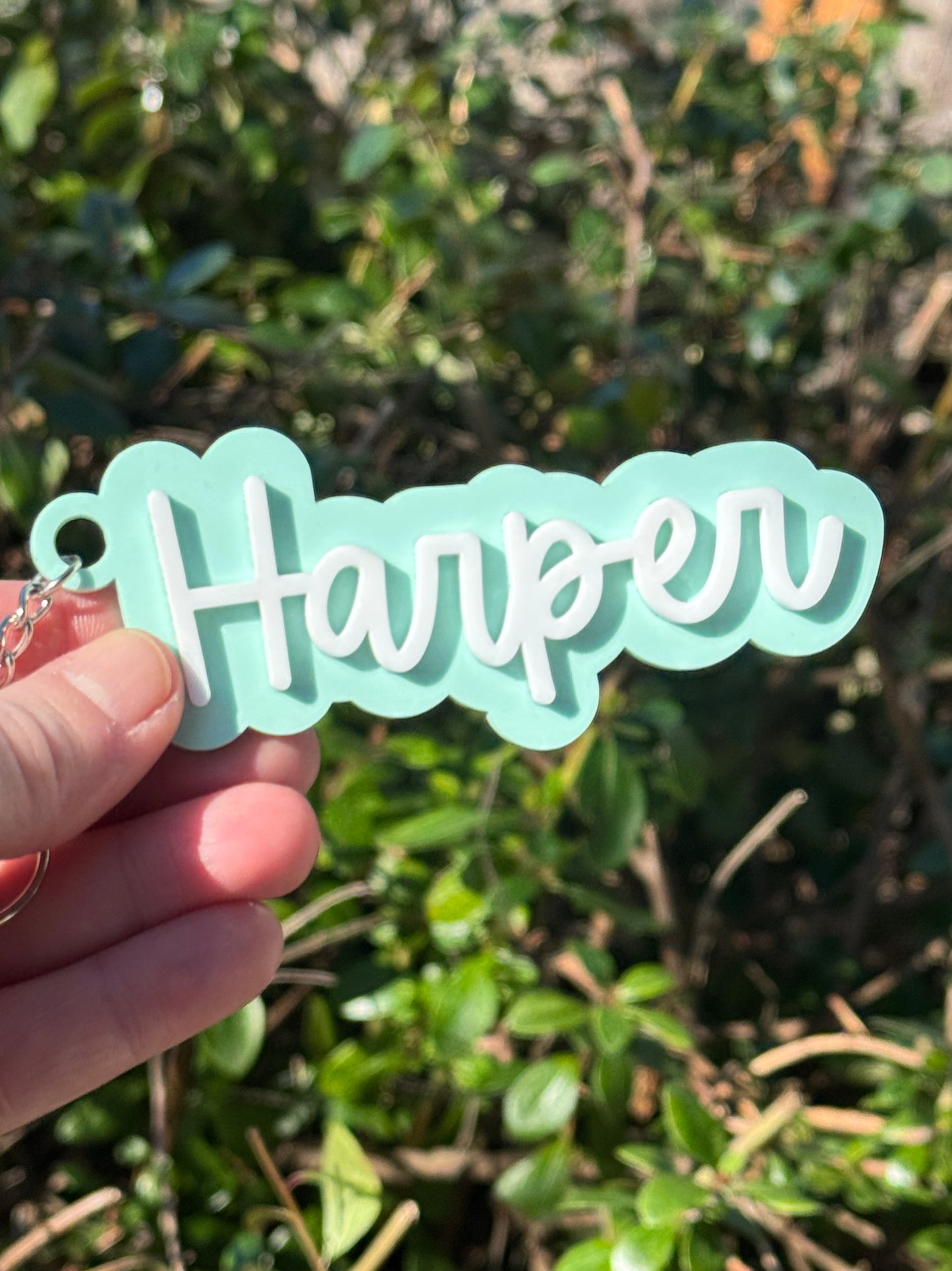 Personalized Acrylic Keychain
