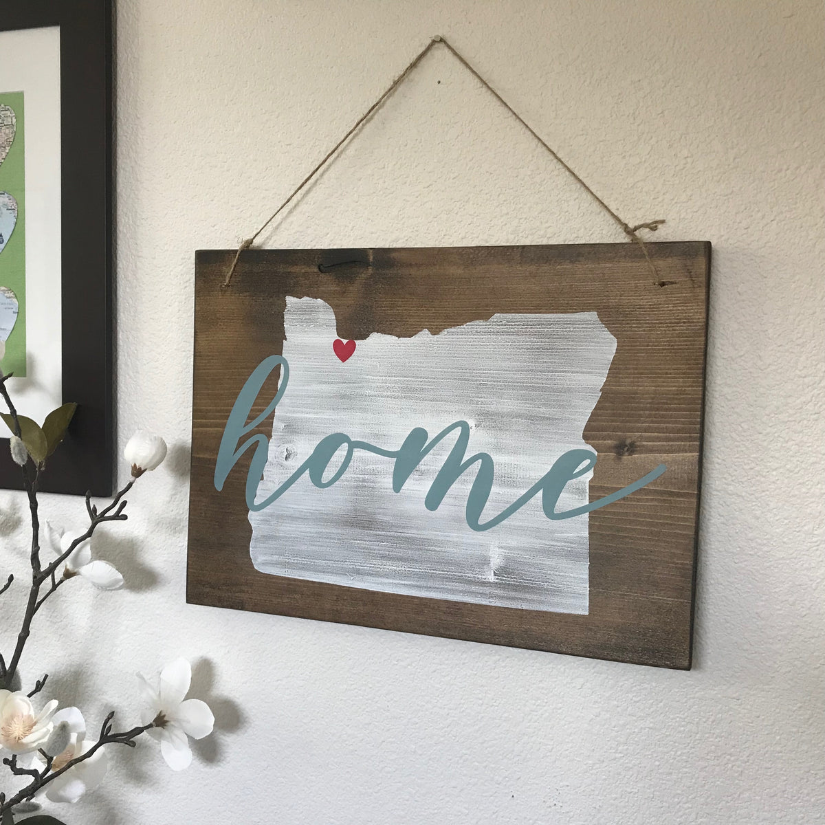 Personalized City & State Home Sign