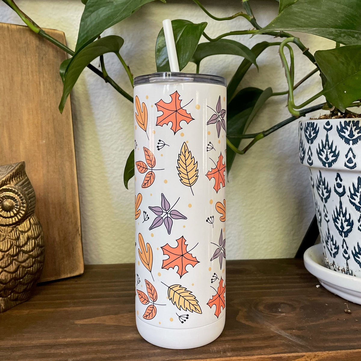 Fall Leaves Tumbler