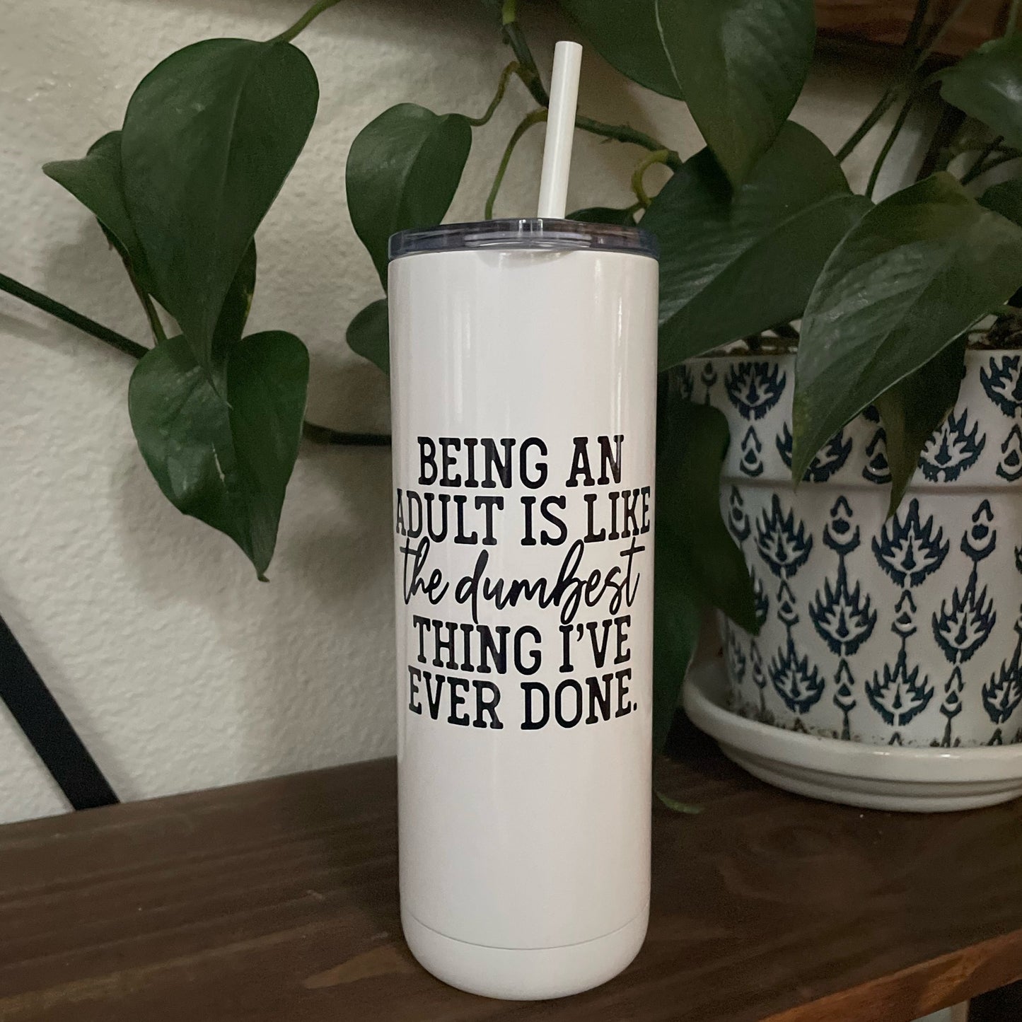 Adulting Water Tumbler
