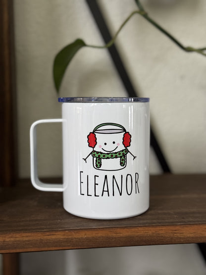 Personalized Marshmallow Mug