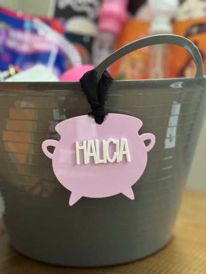 Personalized Boo Basket Tag