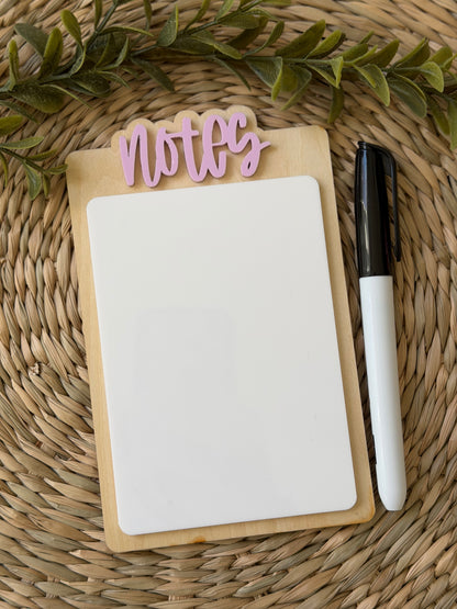 Reusable Note Pad