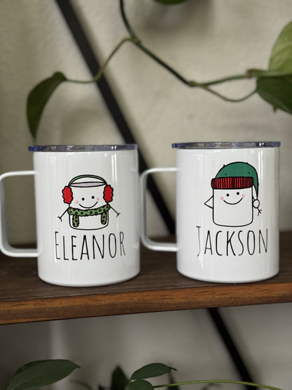 Personalized Marshmallow Mug