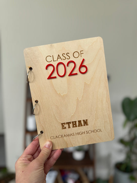 Graduation Card Keeper Book