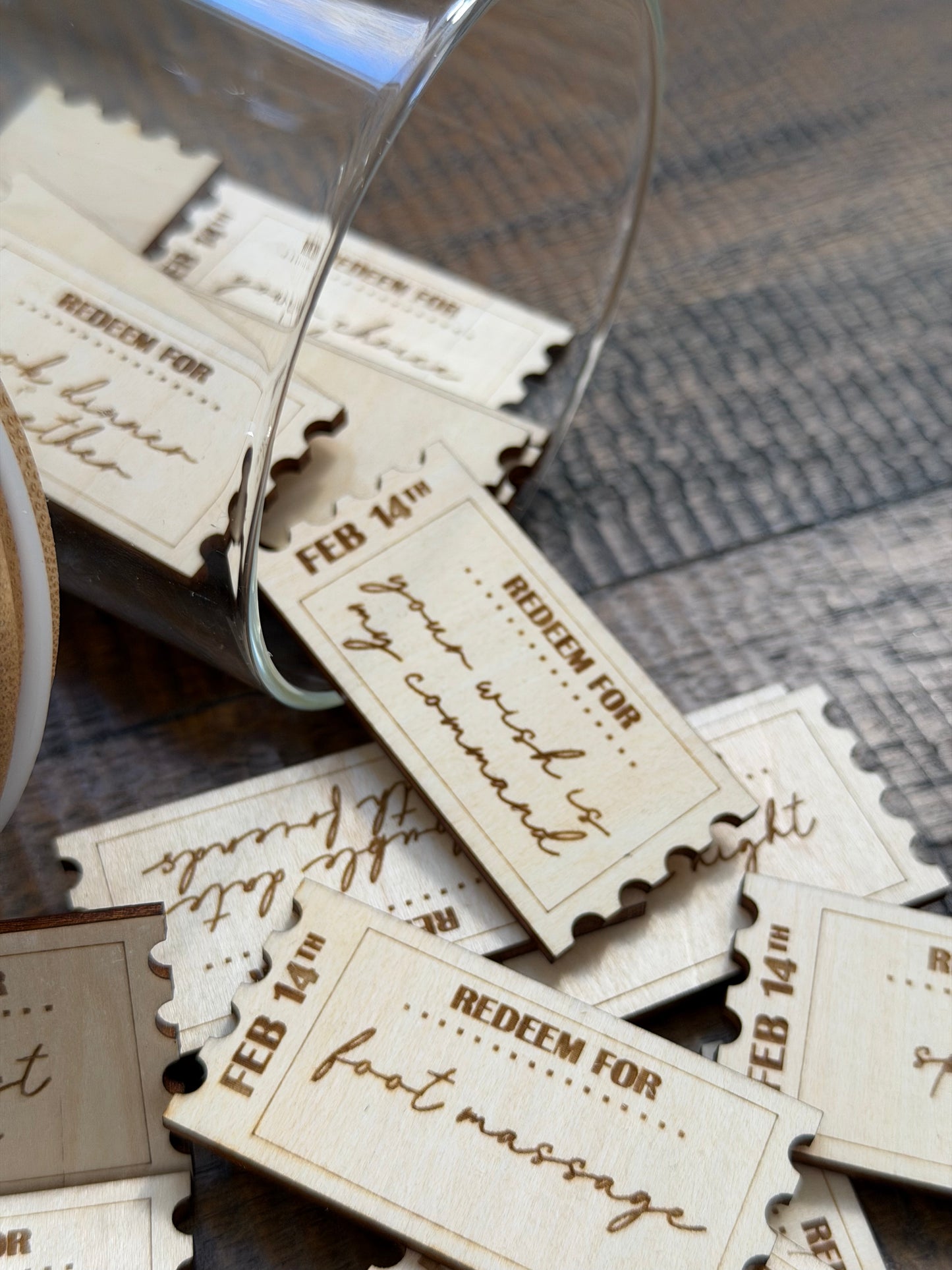 Valentine's Coupon Jar