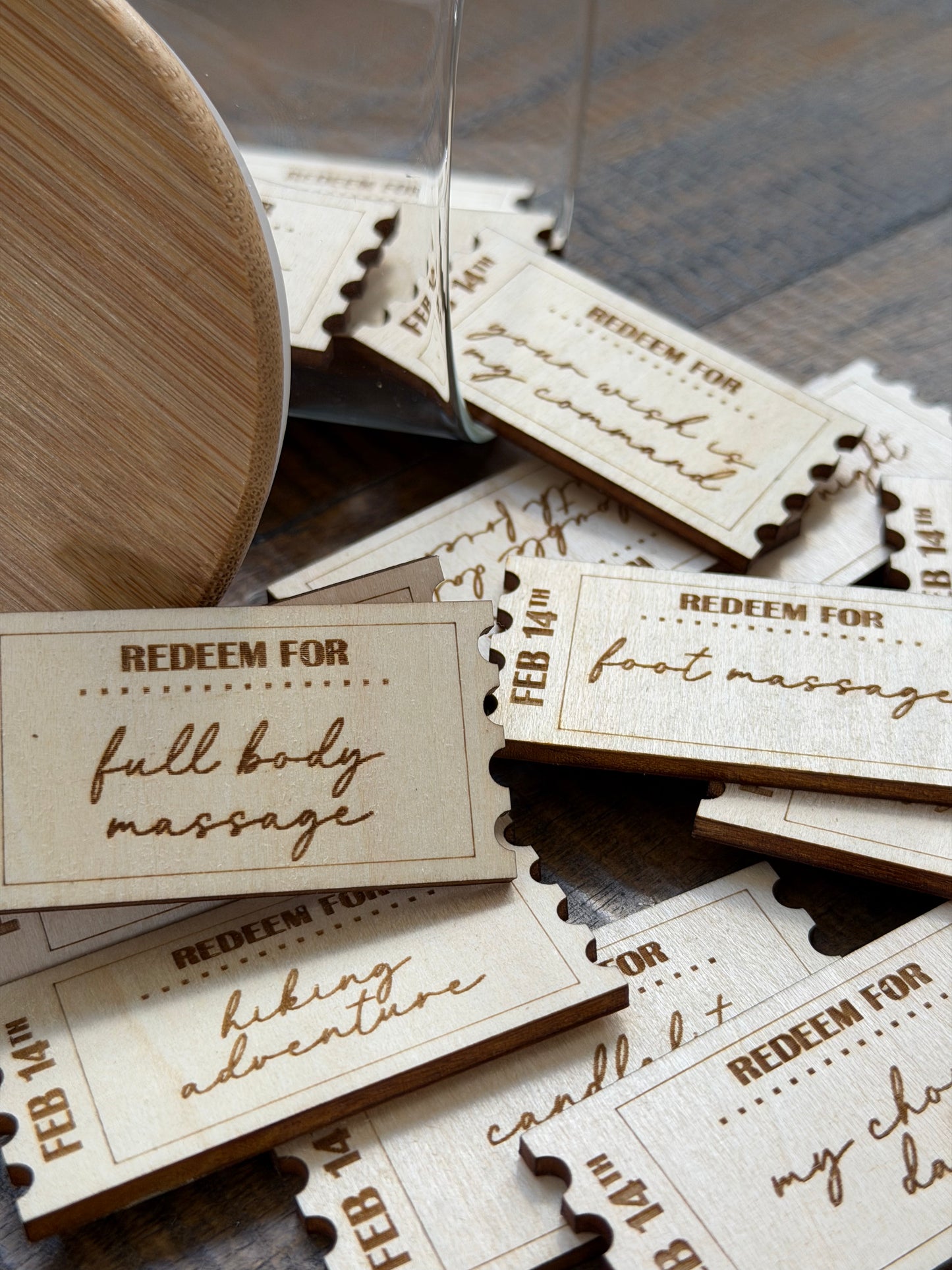 Valentine's Coupon Jar