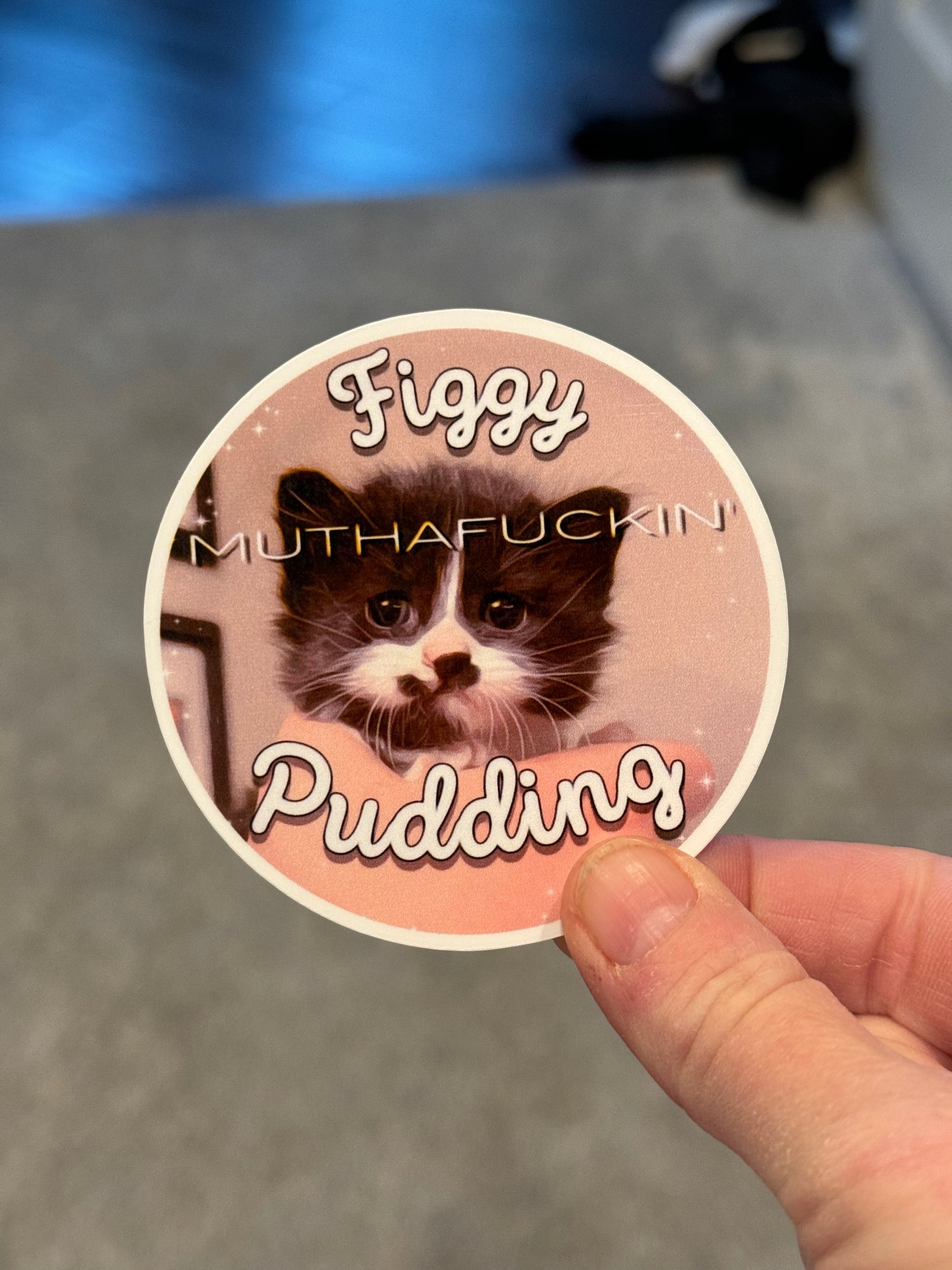Figgy Pudding Sticker