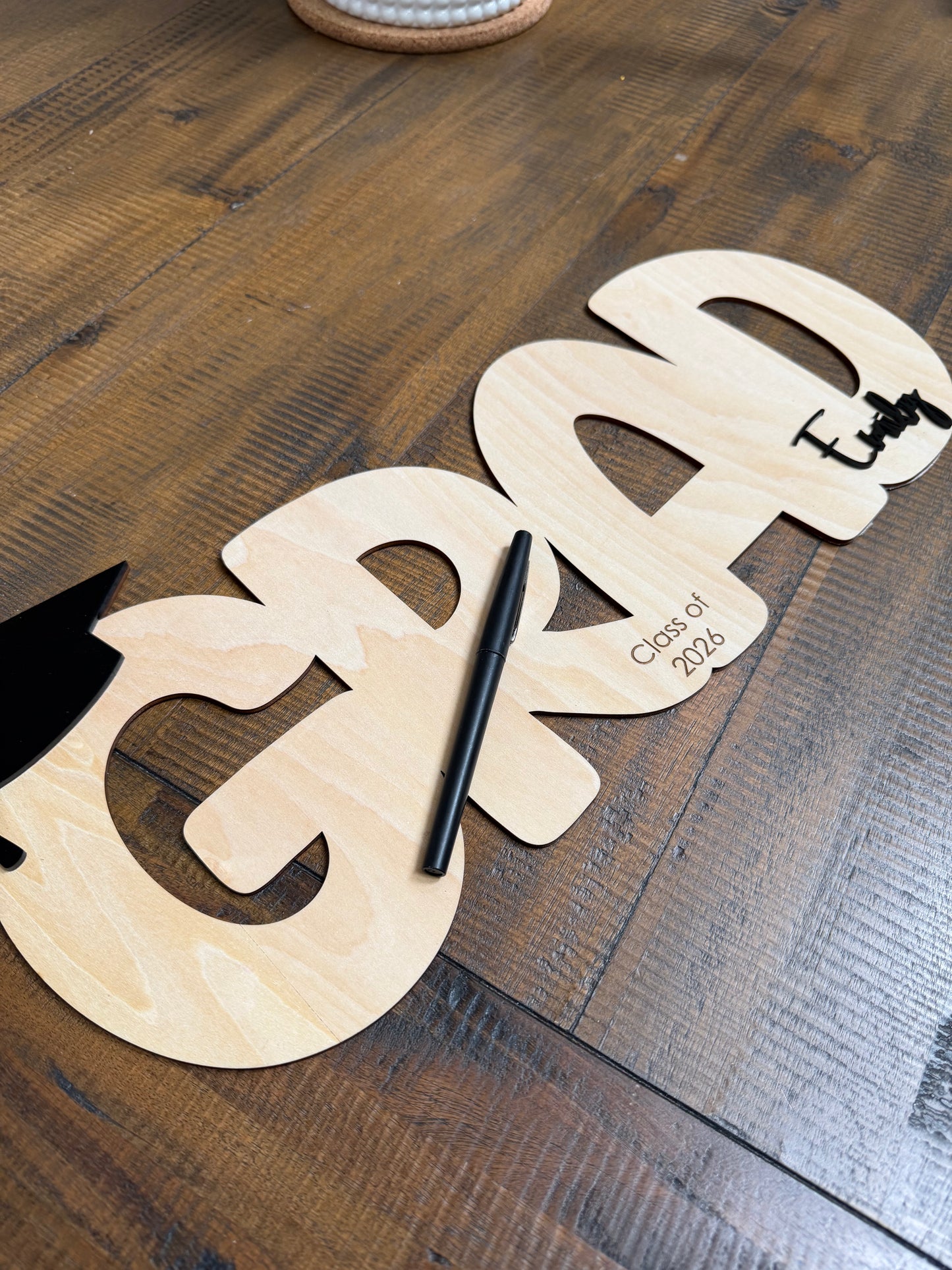 Personalized Grad Guest Book