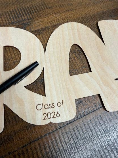 Personalized Grad Guest Book