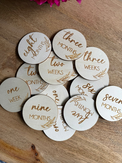 Leaf Monthly Milestone Set
