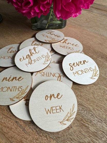 Leaf Monthly Milestone Set