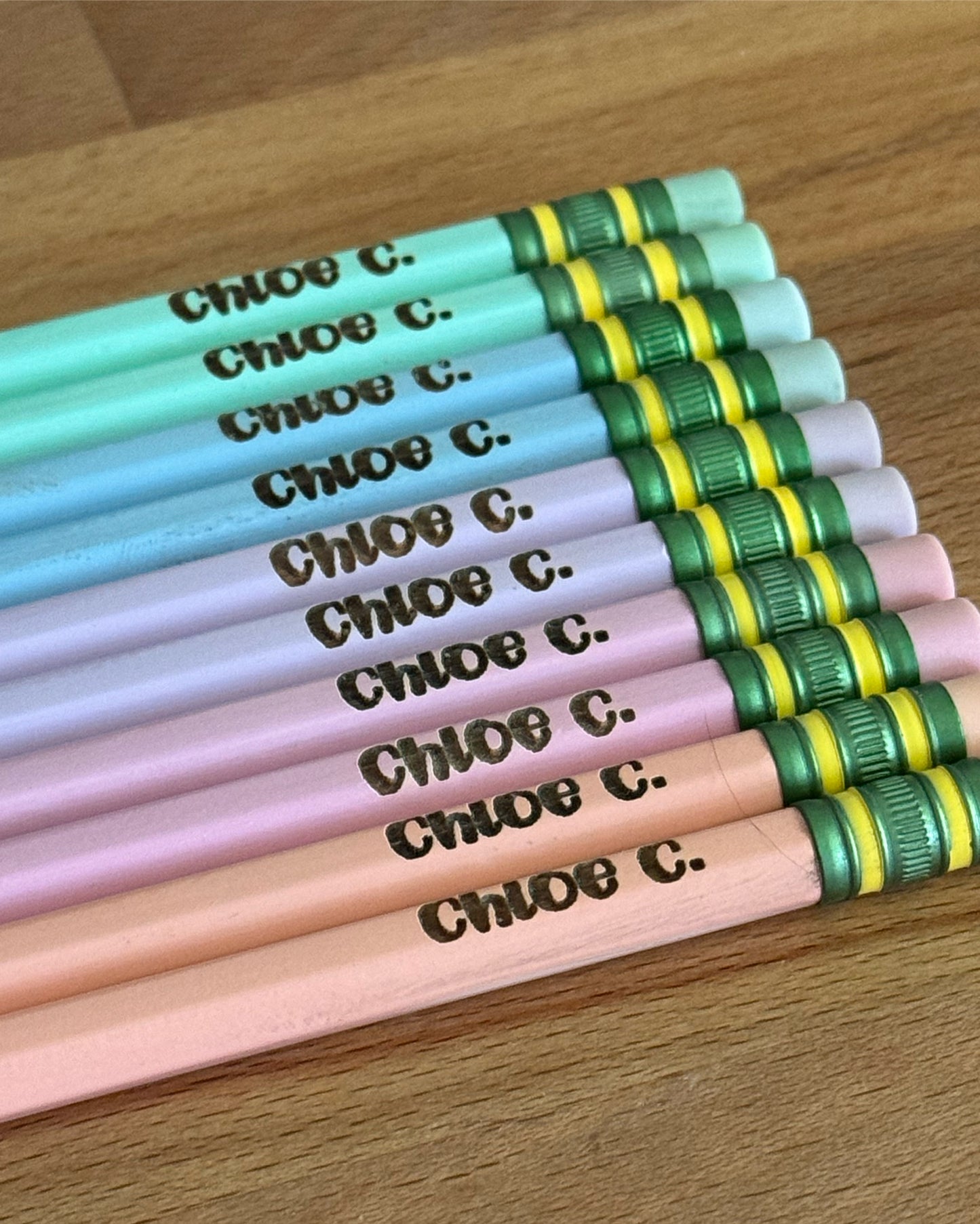 Personalized Pencils