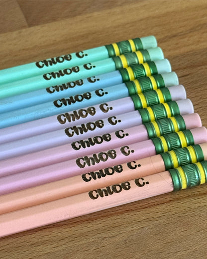 Personalized Pencils