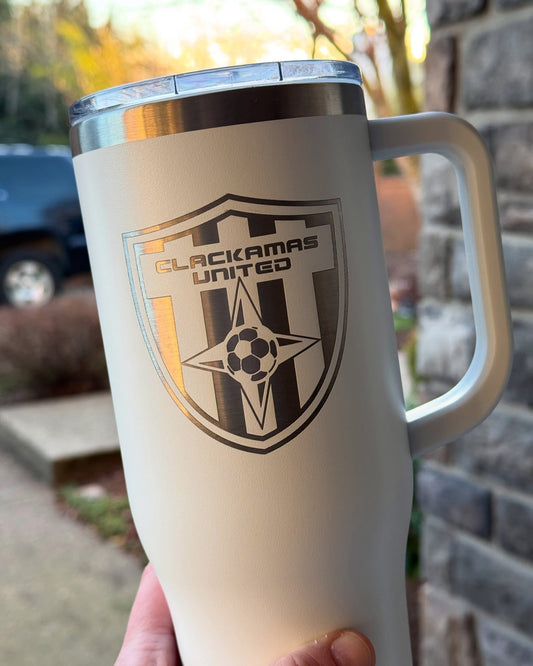 CUSC Engraved 40oz Tumbler with Handle
