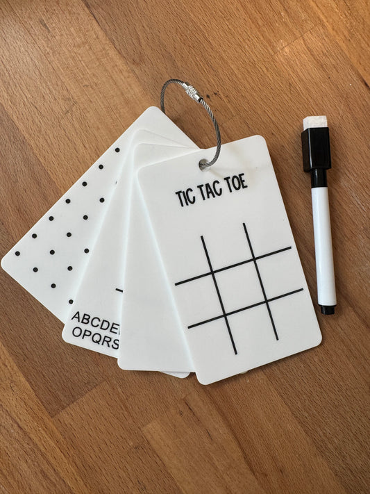 Dry Erase Travel Games