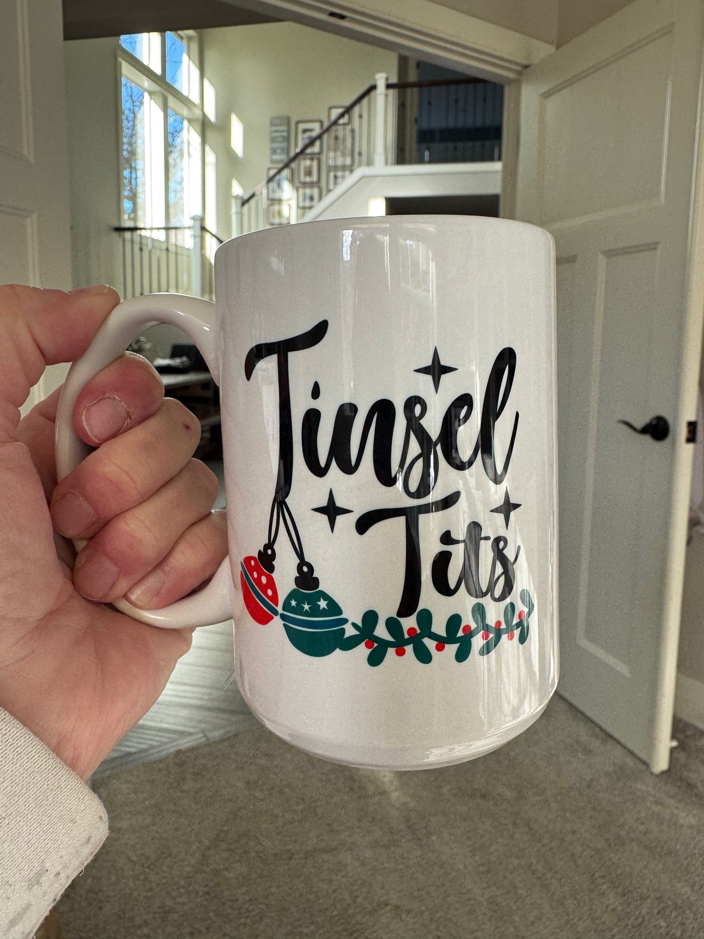 SECONDS - Tinsel Tits Mug