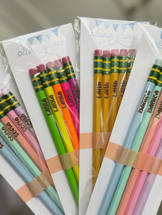 Personalized Pencils