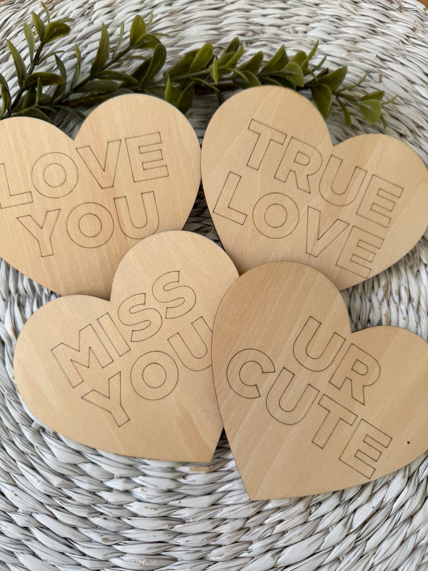Conversation Heart Paint Kit