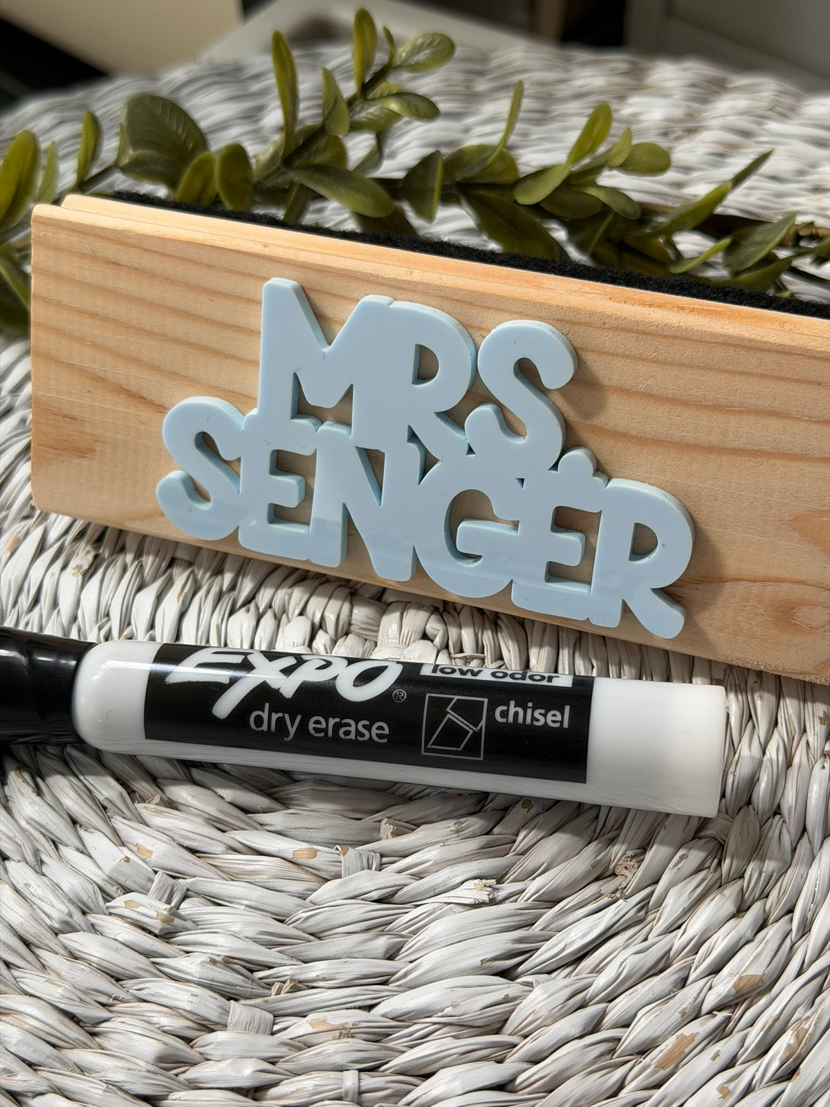 Personalized Teacher Eraser Set