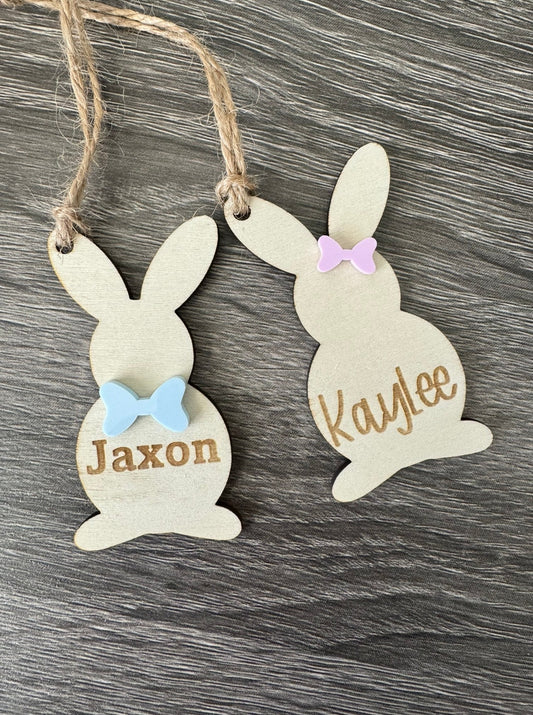 Personalized Easter Basket Tag