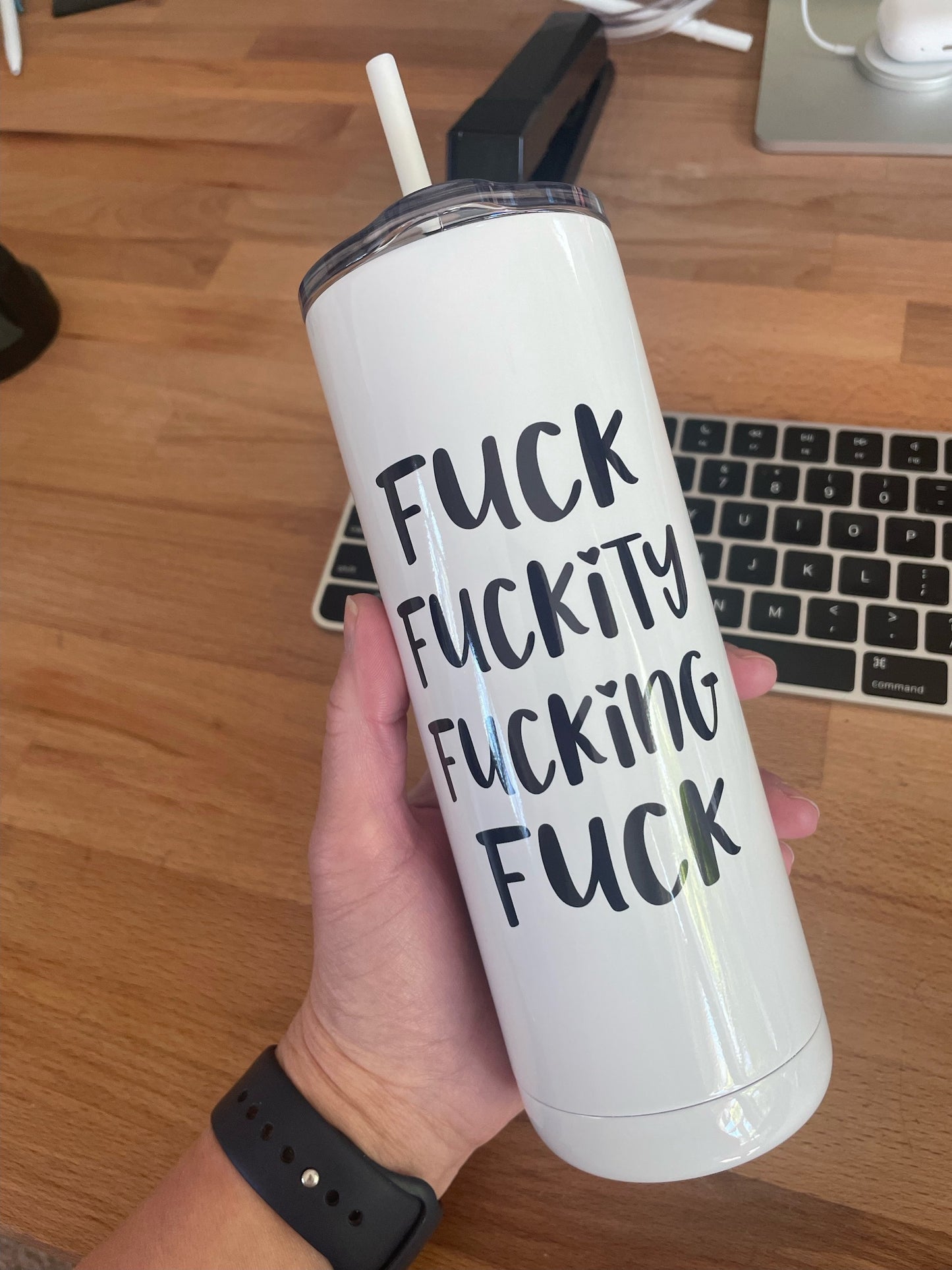 All the F's Water Tumbler