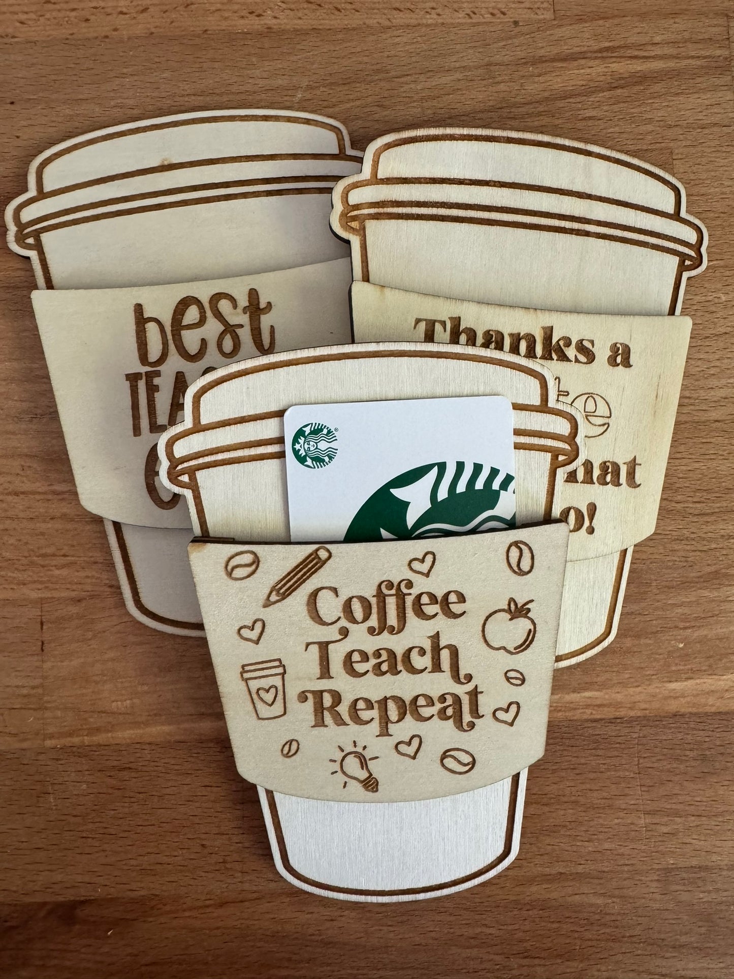 Coffee Gift Card Holder