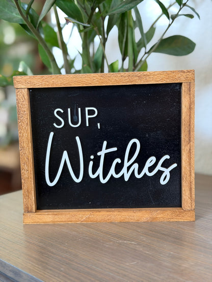SUP Witches Mini Sign
