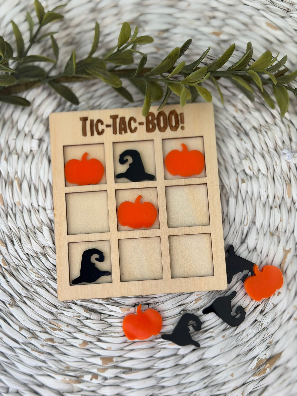 Halloween Tic Tac Boo Game