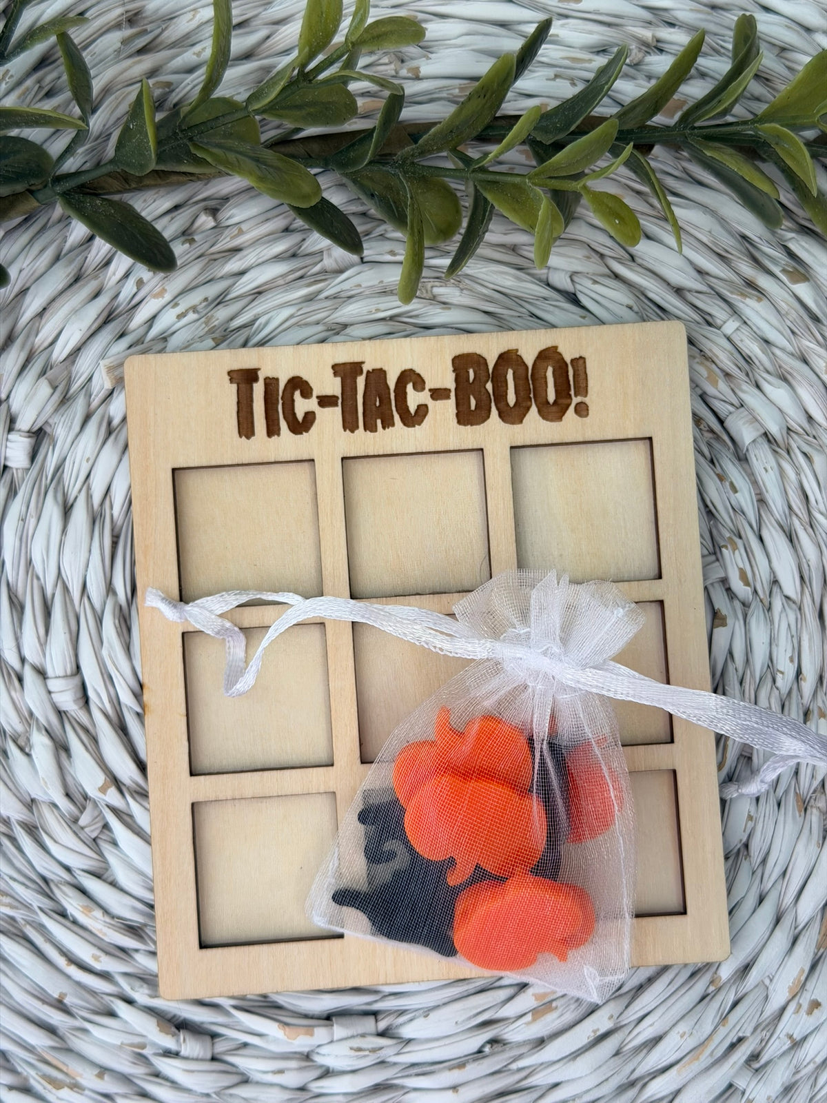 Halloween Tic Tac Boo Game
