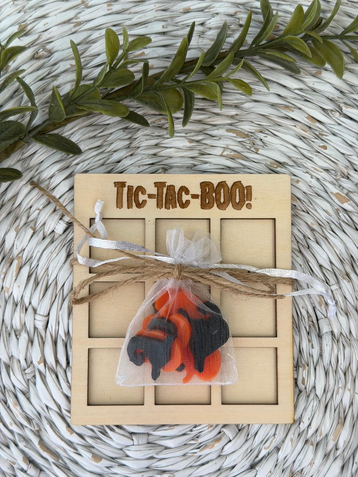 Halloween Tic Tac Boo Game