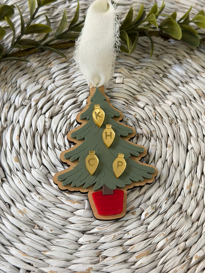 Personalized Christmas Tree Ornament