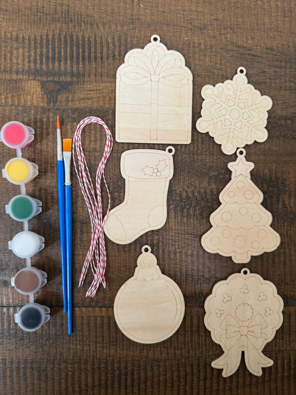 Christmas Ornament Paint Kit