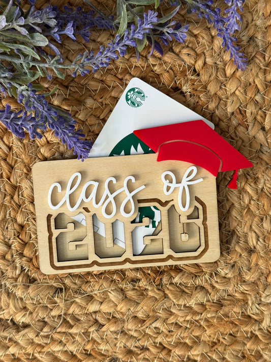 Class of 2026 Gift Card Holder