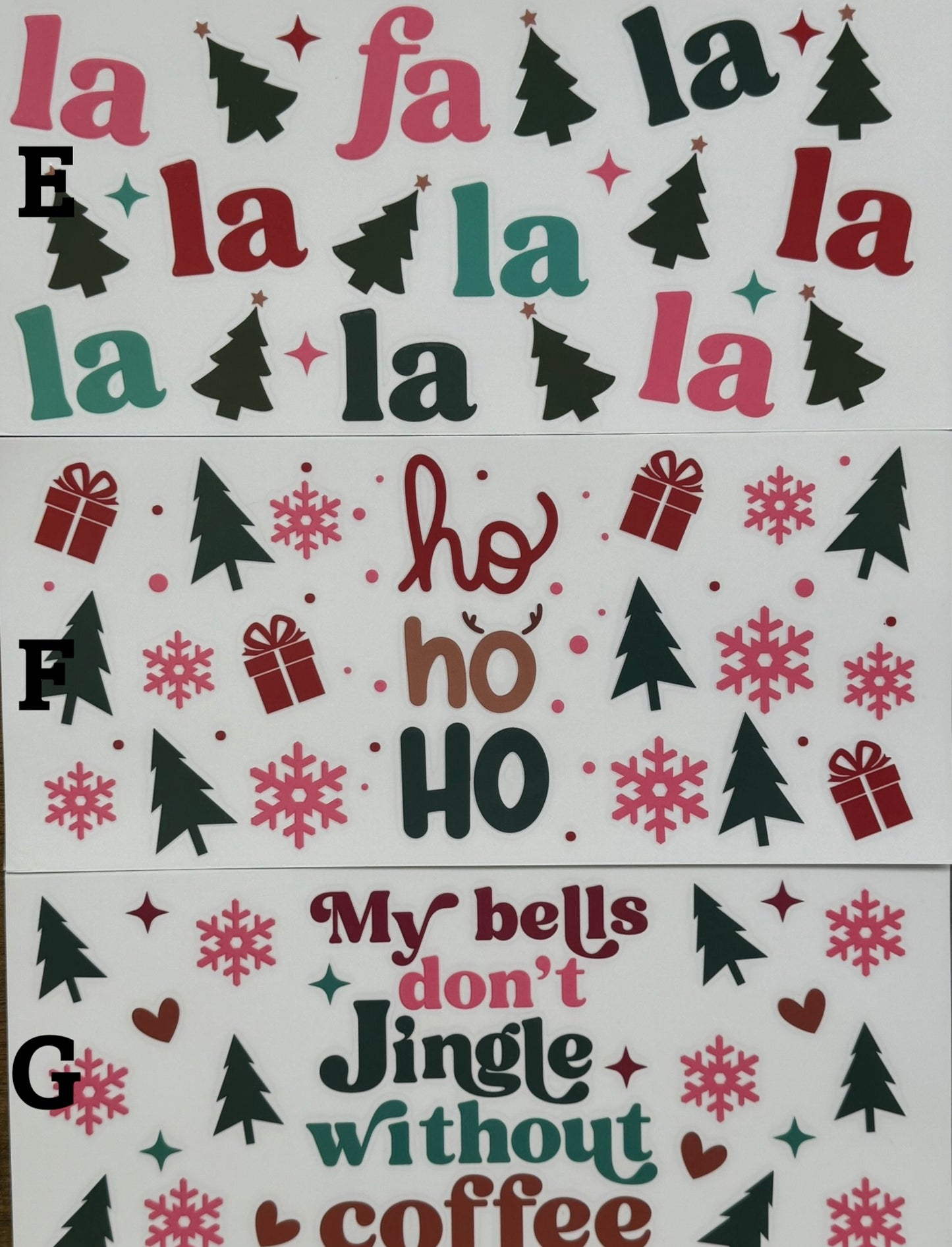 Christmas Can Glass Collection