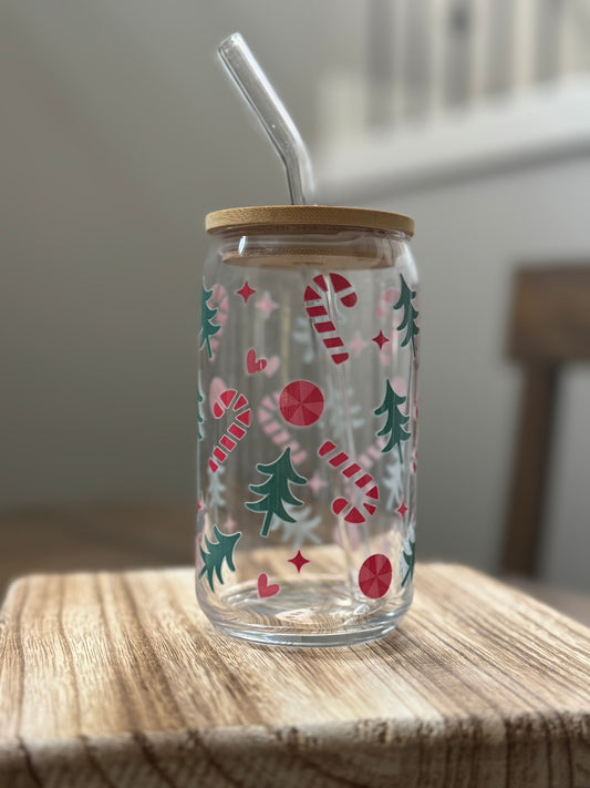 Christmas Can Glass Collection