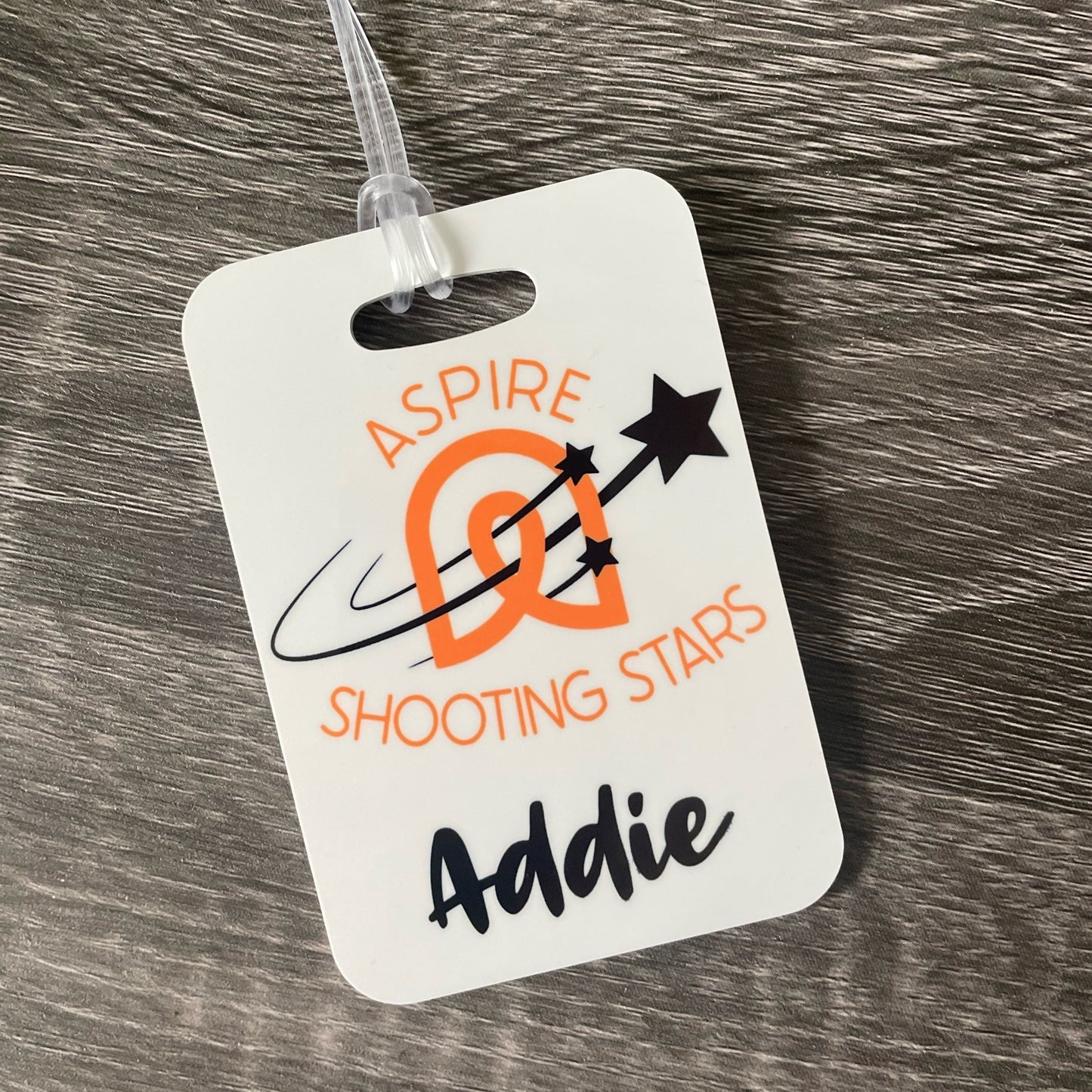 Aspire Shooting Stars Bag Tag