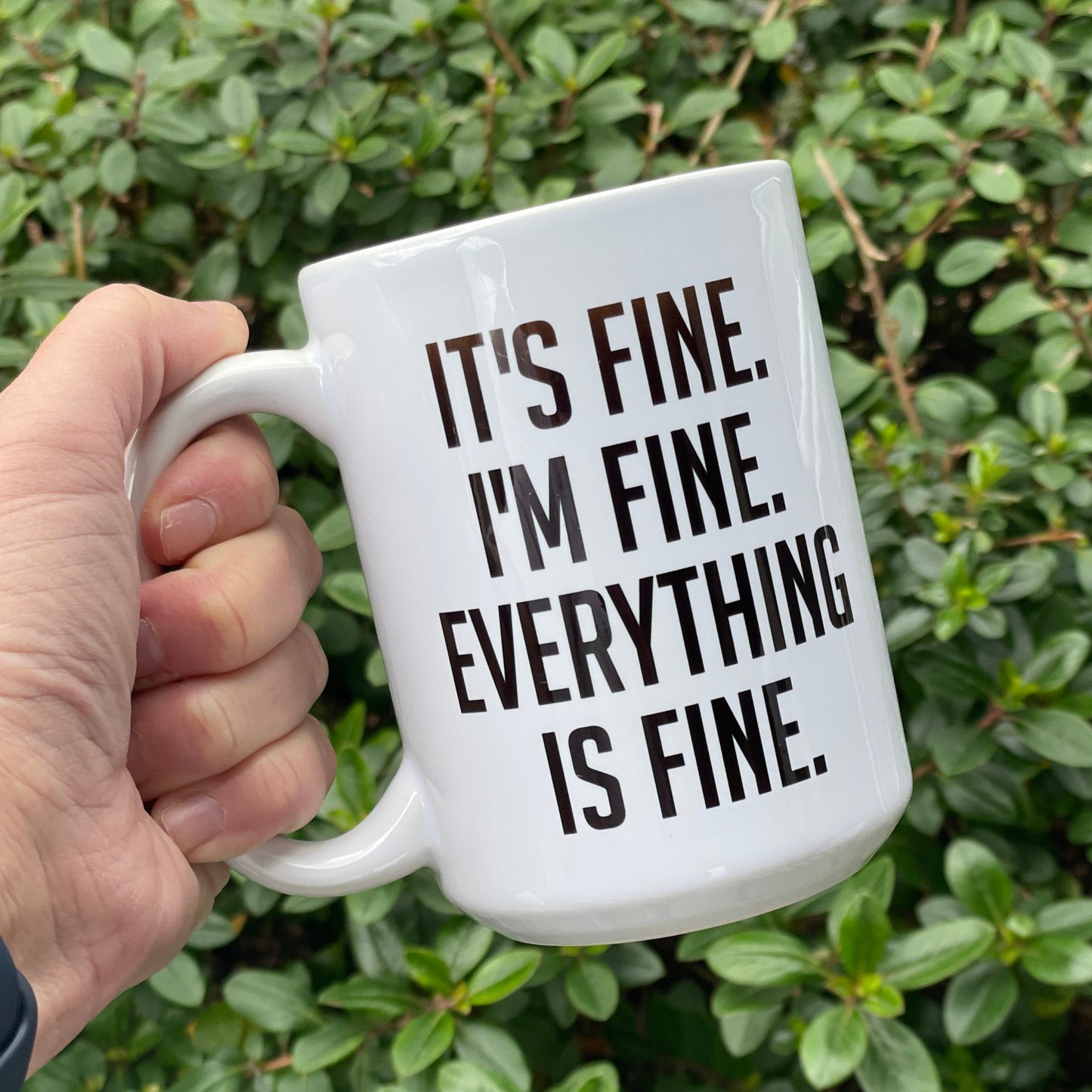 It's Fine. I'm Fine. Everything is Fine. Coffee Mug