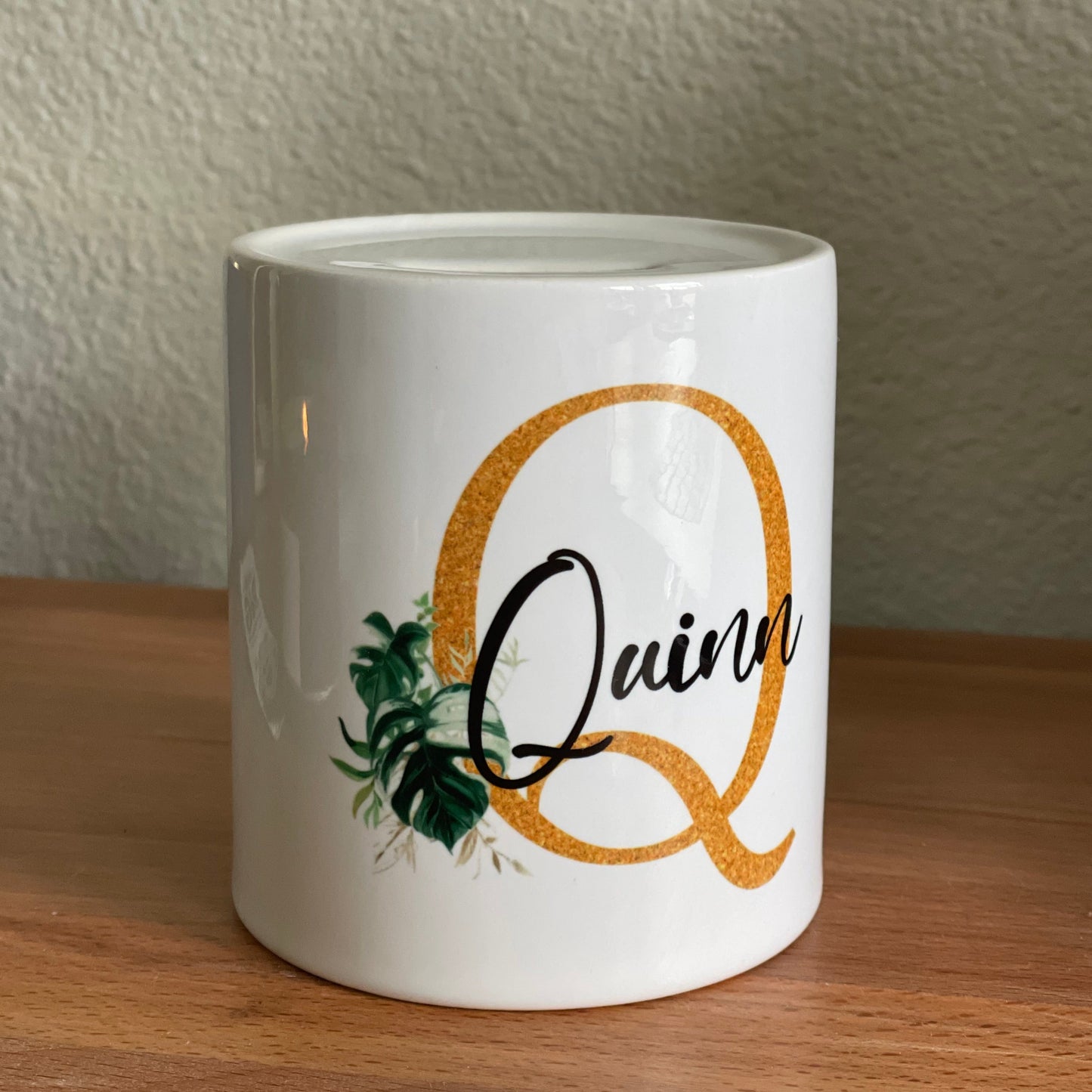 Personalized Kids Coin Bank