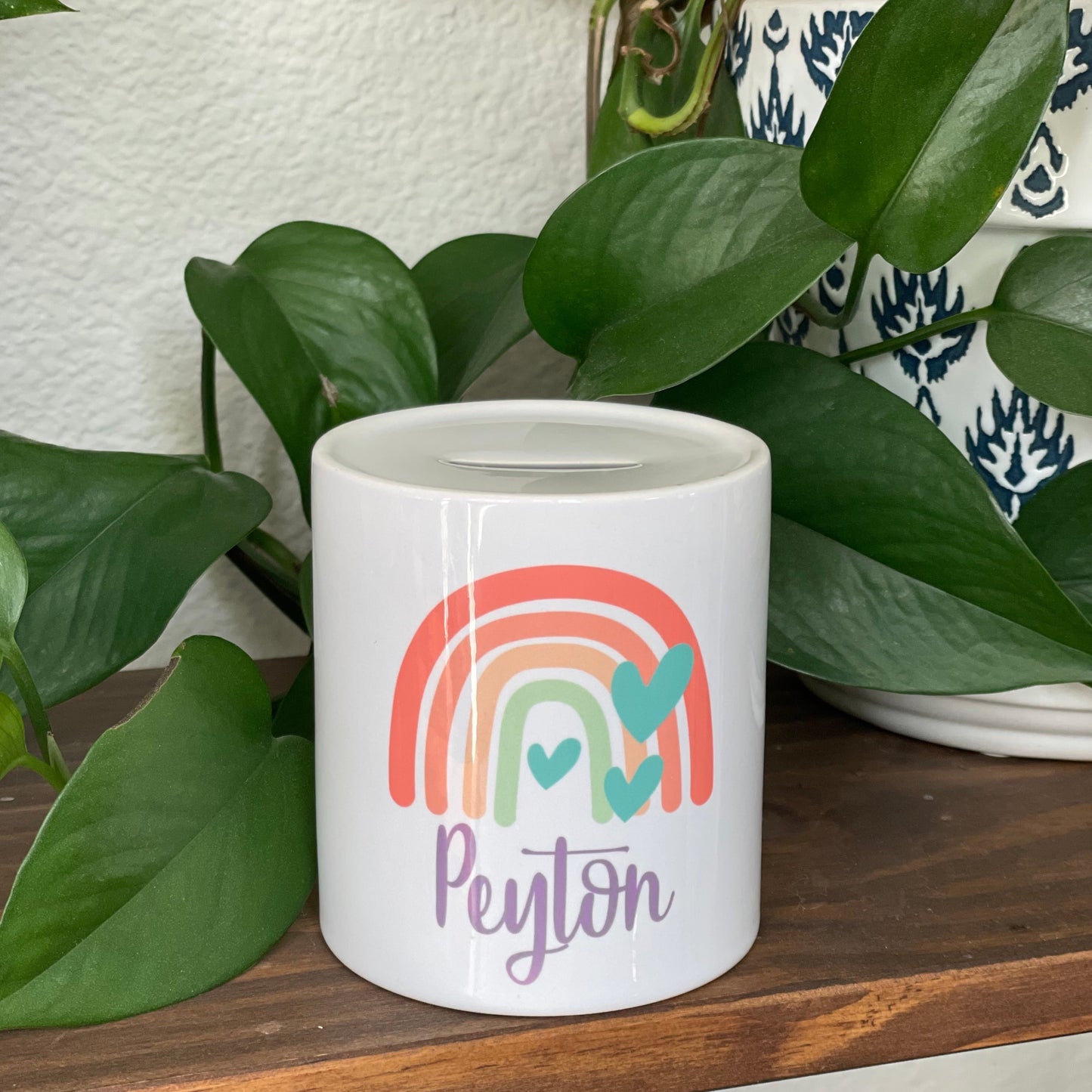 Personalized Kids Coin Bank