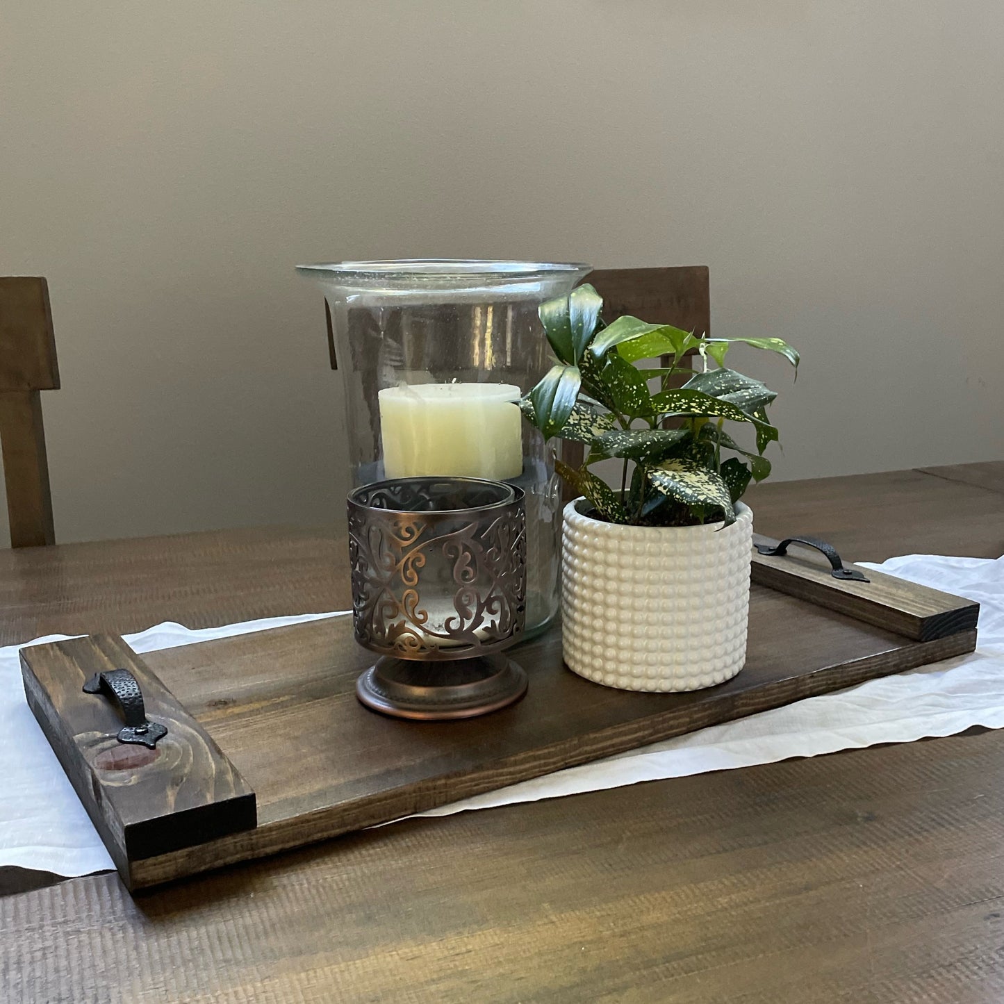 Handcrafted Wood Tray