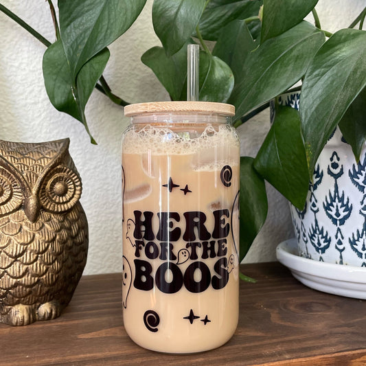 Here for the Boos Can Glass