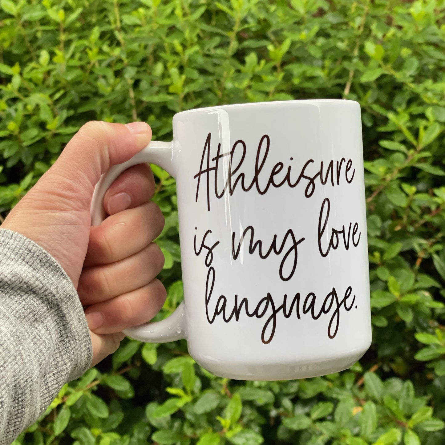 Athleisure is My Love Language Coffee Mug