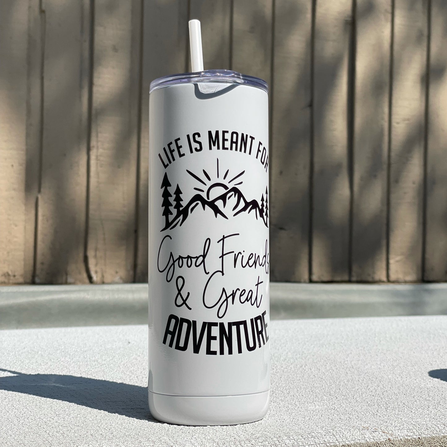 Good Friends & Great Adventures Water Tumbler