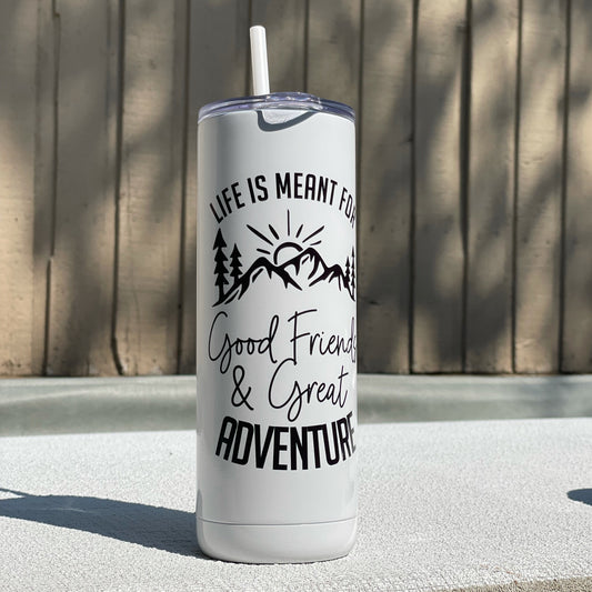 Good Friends & Great Adventures Water Tumbler