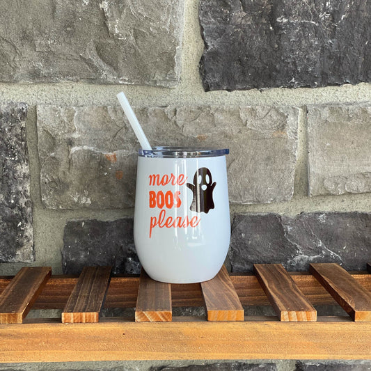 More Boos Please Wine Tumbler
