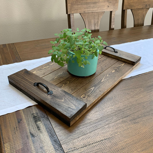 Handcrafted Wood Serving Tray